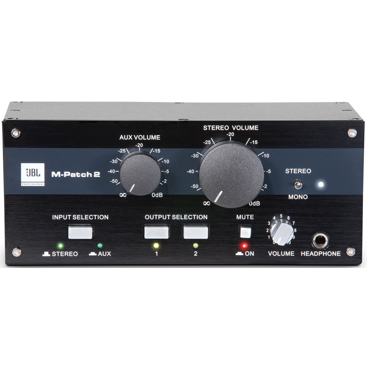 JBL MPatch 2 Passive Stereo Controller / Input / Output Switcher